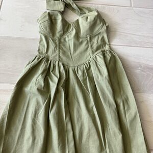 Princess Polly Lyle Dress in Sage